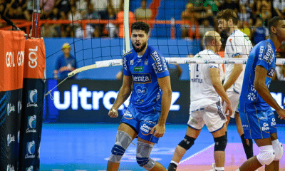 Léo, destaque da partida entre Vôlei Renata e Cruzeiro pela Superliga