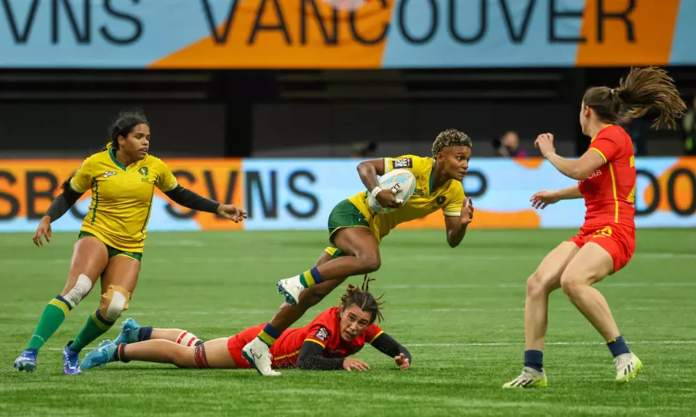 Yaras durante o Circuito Mundial de Vancouver