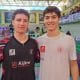 Kauan Sttocco e João Mendonça - Etapa de Maringá do Nacional de Badminton