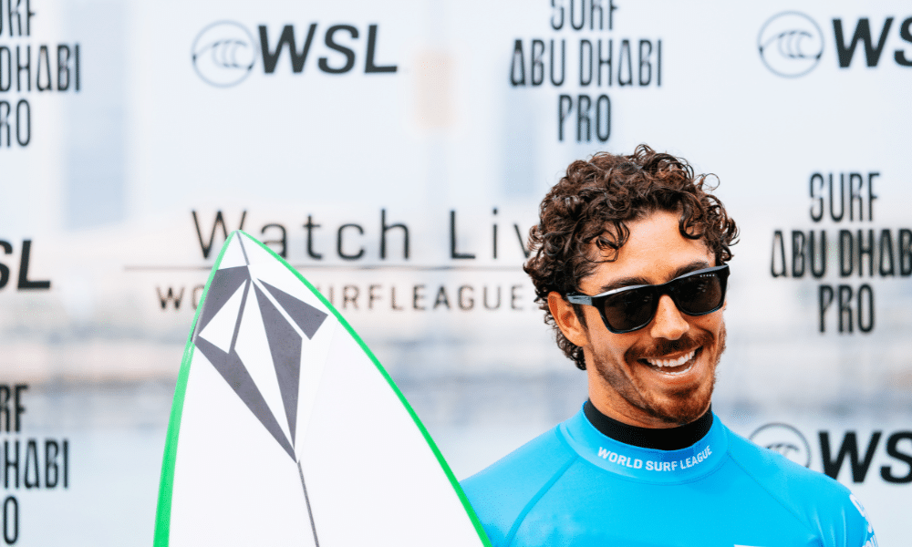 Yago Dora na etapa de Abu Dhabi da WSL