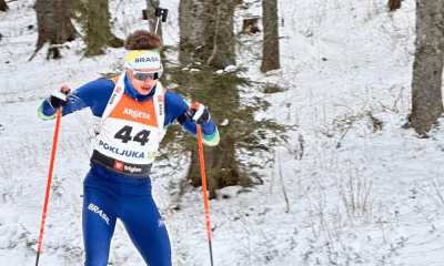 Fabian Wrona no Mundial Júnior de biatlo