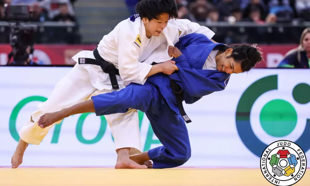 Jessica Lima compete no Grand Slam de Baku de judô
