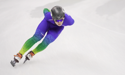 Lucas Koo no World Tour de Short track em Tilburg