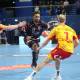 Bryan Monte em jogo da Liga Europeia de handebol masculino