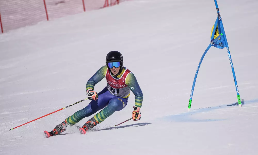 Christoph Brandtner no Mundial de esqui alpino