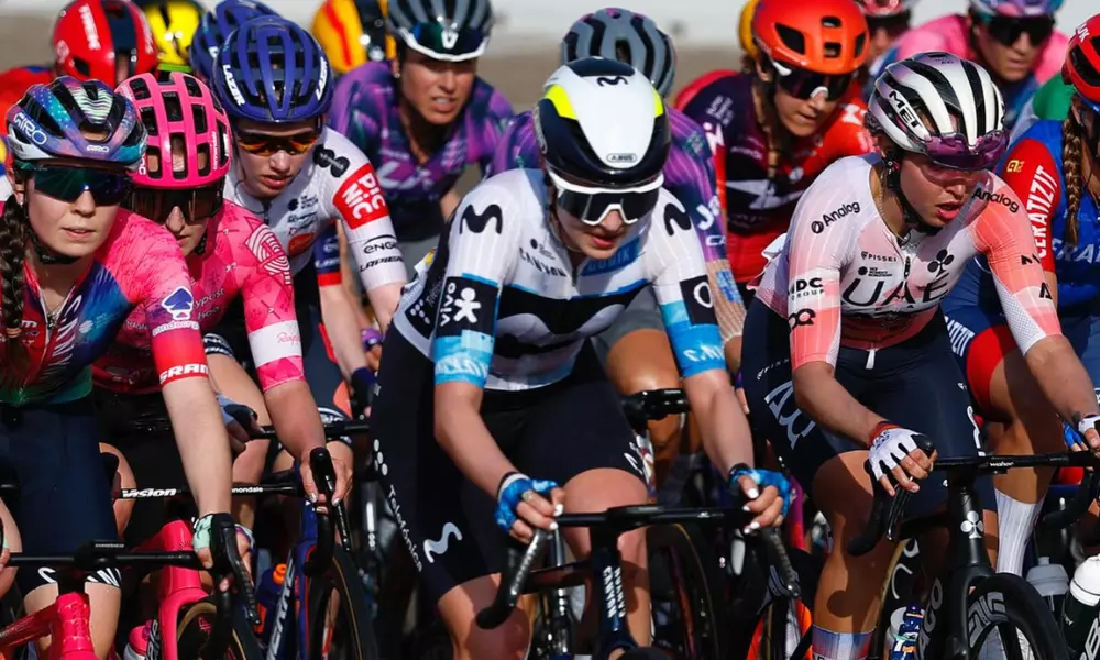 Tota Magalhães em prova do Tour dos Emirados Árabes Unidos