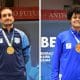 Brasileiros Esgrima Grand Prix de florete em Lima