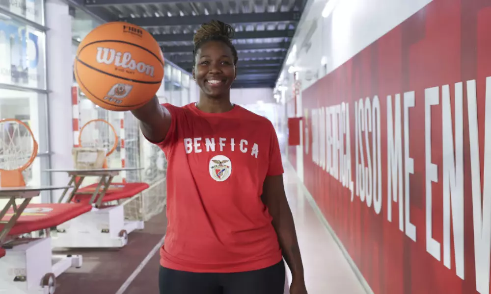 Apresentação de Clarissa dos Santos no Benfica