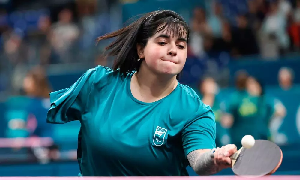 BRUNA ALEXANDRE, do tênis de mesa paralímpico