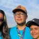 Na imagem, quatro dos arqueiros do Brasil que voltarão com medalha do Sul-Americano da Juventude.