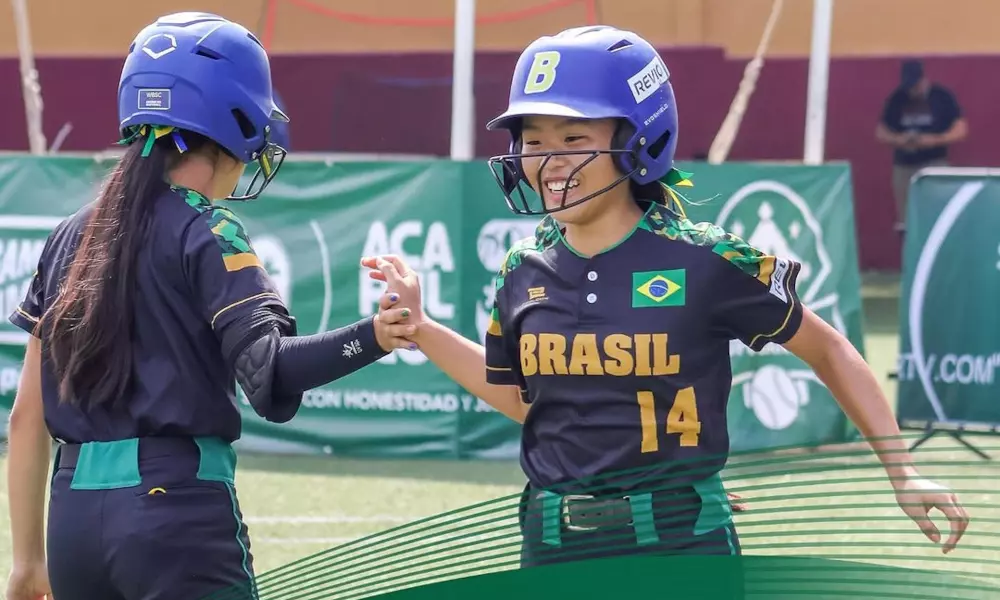 Brasil softbol - Seleção Brasileira - Pan-Americano Sub-15
