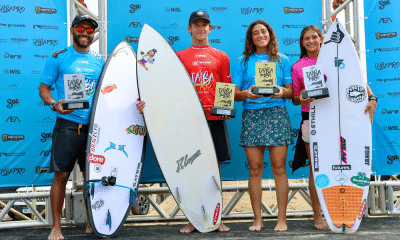 Campeões da etapa do Qualifying Series em Taíba