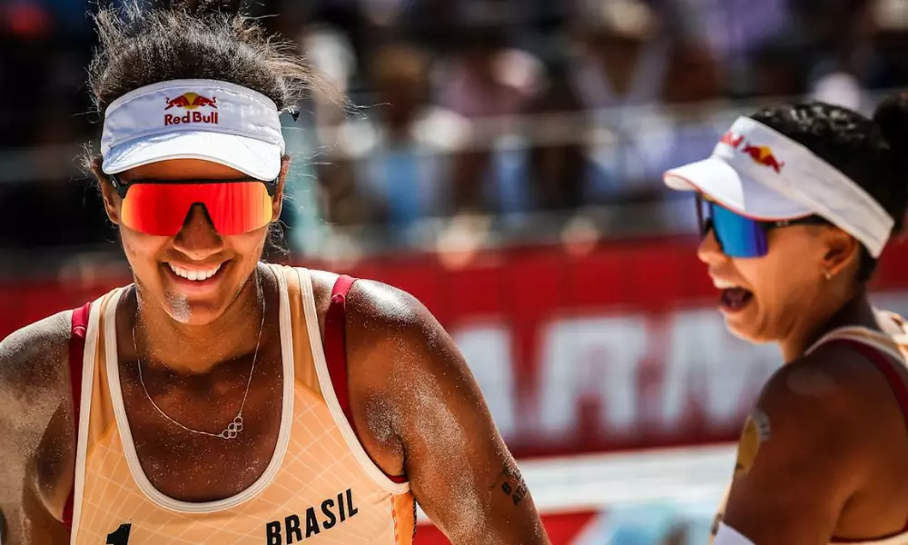 Duda e Ana Patrícia - Elite 16 de Quintana de vôlei de praia