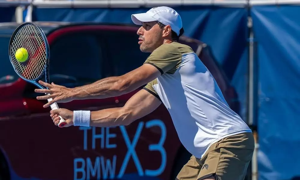 Fernando Romboli nas quartas de final de Indian Wells