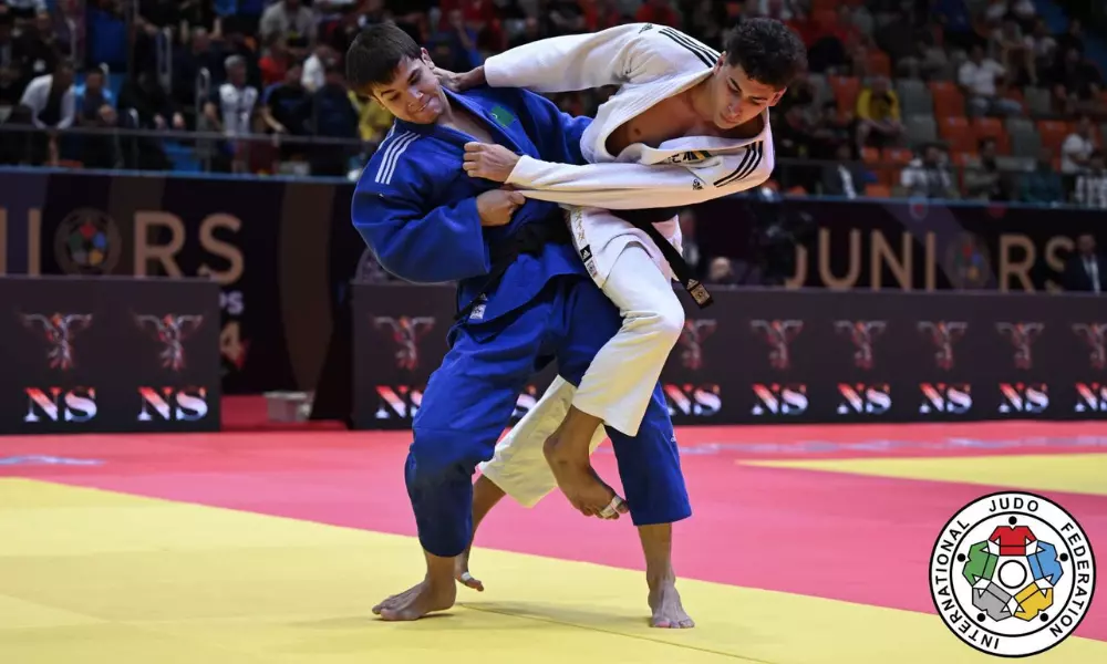 Luan Almeida no Grand Prix da Áustria de judô