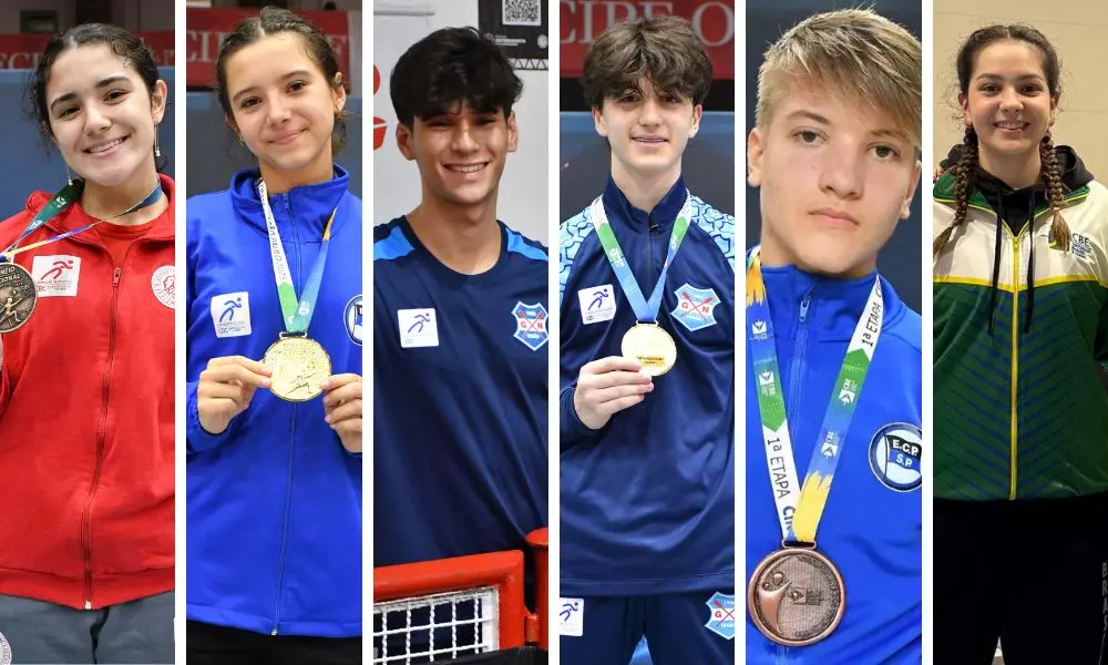 Lívia Burberry, Ana Beatriz Fraga, Giorgio Fumagalli, Marcus Pinto, Matheus Brandt e Laura Correia são os convocados da esgrima do Brasil para os Jogos Pan-Americanos Júnior