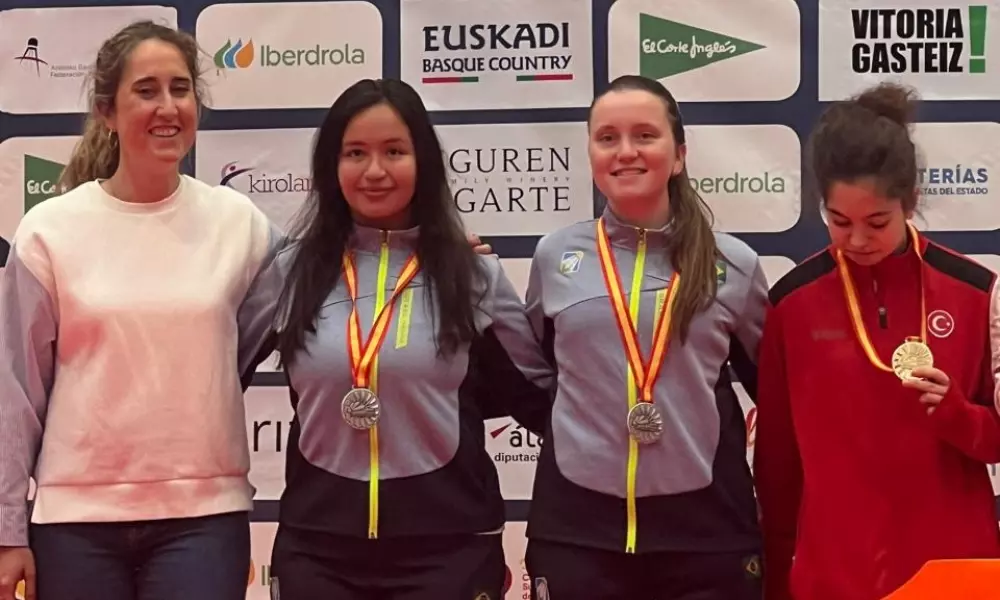 Mikaela Almeida e Kauana Beckenkamp - Internacional da Espanha de Parabadminton