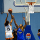 Lance do jogo entre Ourinhos e Santo André na LBF