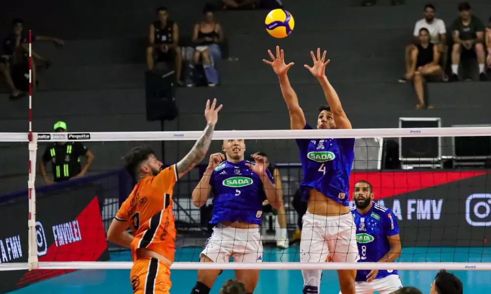 SADA CRUZEIRO GARANTE CLASSIFICAÇÃO PARA A SEMIFINAL DO SUL-AMERICANO DE CLUBES DE VÔLEI MASCULINO