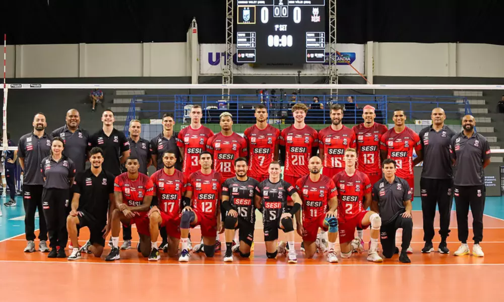 Sesi Bauru x Olympic - Sul-Americano de Clubes de vôlei