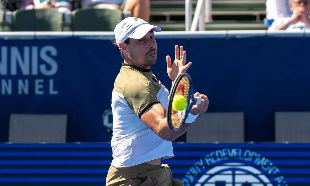Fernando Romboli na semifinal de Indian Wells