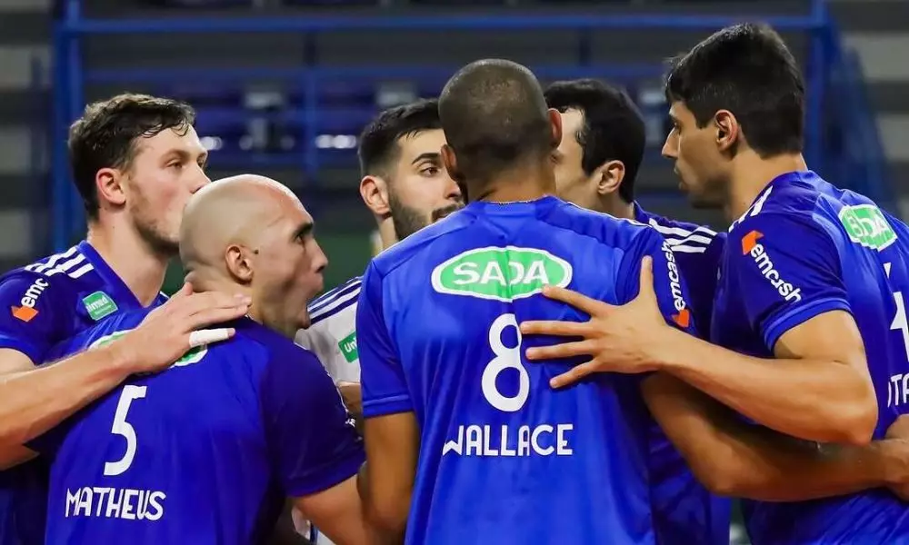 SADA CRUZEIRO, SUL-AMERICANO DE CLUBES DE VÔLEI MASCULINO, sesi bauru, praia clube suzano vôlei superliga masculina