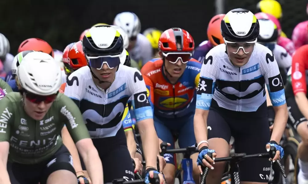 Tota Magalhães na Milano-Sanremo de ciclismo de estrada