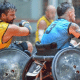 Atletas durante o Torneio de Penápolis de rugby em CR