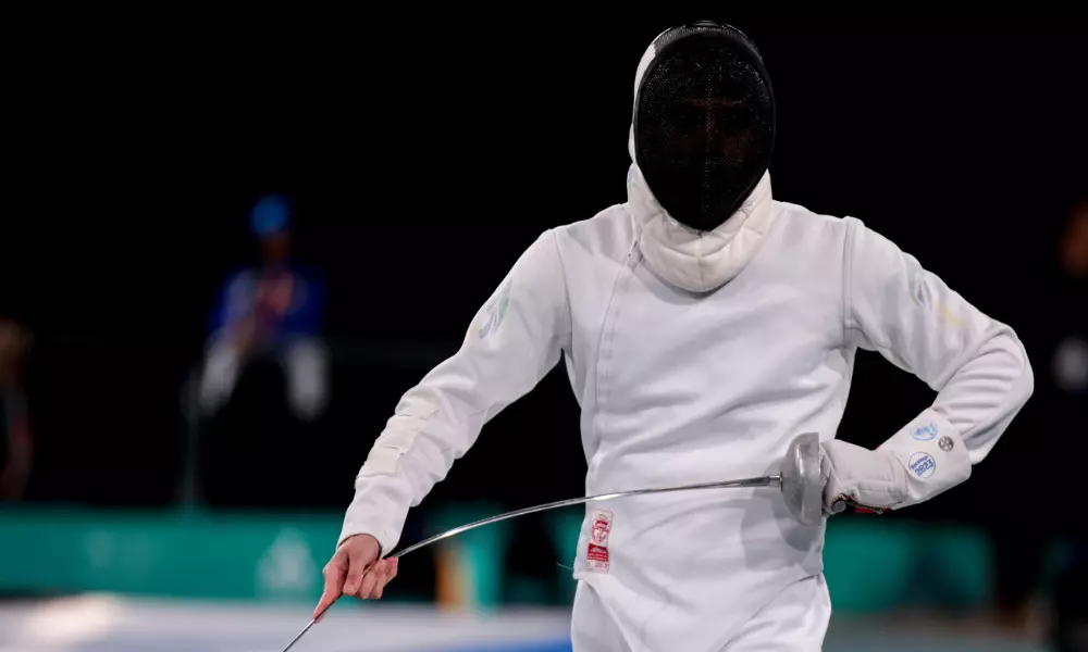 Alexandre Camargo na Copa do Mundo de espada