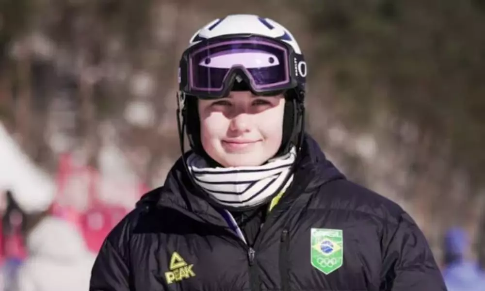 Alice Padilha Mundial Júnior de Esqui Alpino