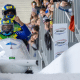 Edson Bindilatti, Edson Martins, Rafael Souza e Erick Vianna no Mundial de bobsled