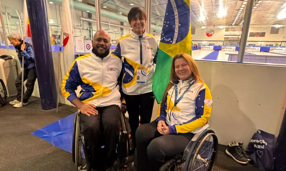 Delegação do Brasil no Mundial de Curling em cadeira de rodas
