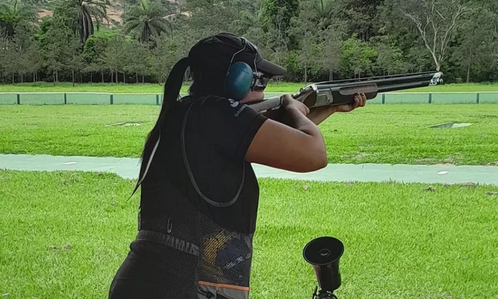 Daiana Camaz tiro esportivo Campeonato Brasileiro de Tiro ao Prato