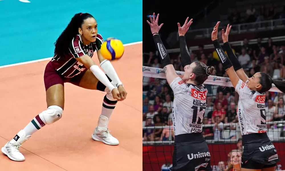 Superliga Feminina de vôlei: Fluminense e Sesi Bauru se enfrentam nas quartas de final, onde assistir