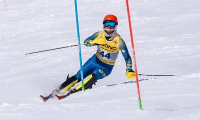 Giovanni Ongaro no Mundial Júnior de esqui alpino
