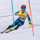 Giovanni Ongaro no Mundial Júnior de esqui alpino