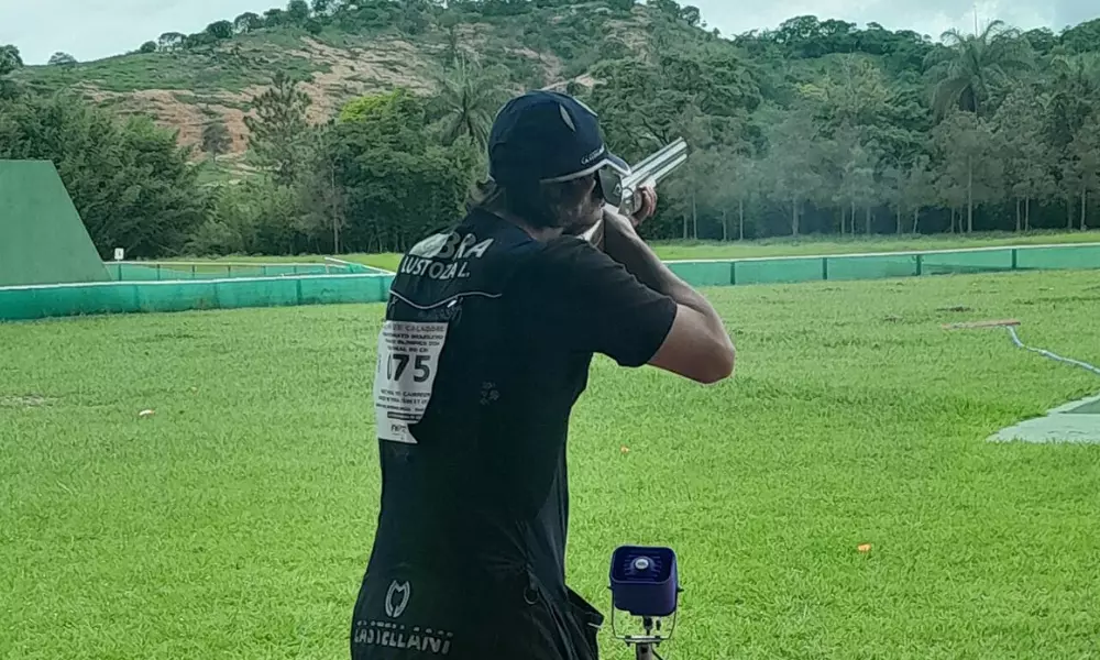 Leonardo Lustoza tiro esportivo Campeonato Brasileiro de Tiro ao Prato