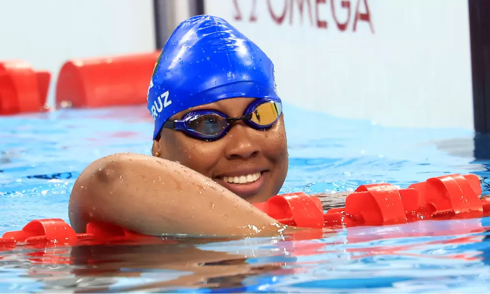 Lídia Vieira da Cruz na World Series de natação em Lignano