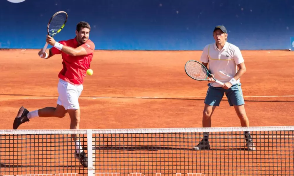 Orlando Luz e Gregoire Jacq no Challenger de Girona