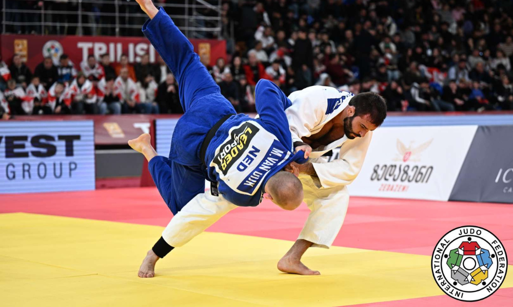 Rafael Macedo no Grand Slam de judô de Tbilisi