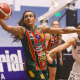 Sassá Gonçalves no jogo entre Sampaio Basquete e Cerrado na LBF