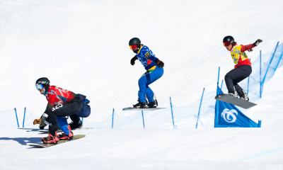 Noah Bethonico no Mundial de Snowboard