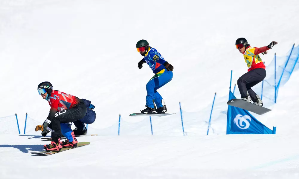 Noah Bethonico no Mundial de Snowboard