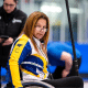 Vilma Miranda, do Brasil, no Mundial de Curling em cadeira de rodas