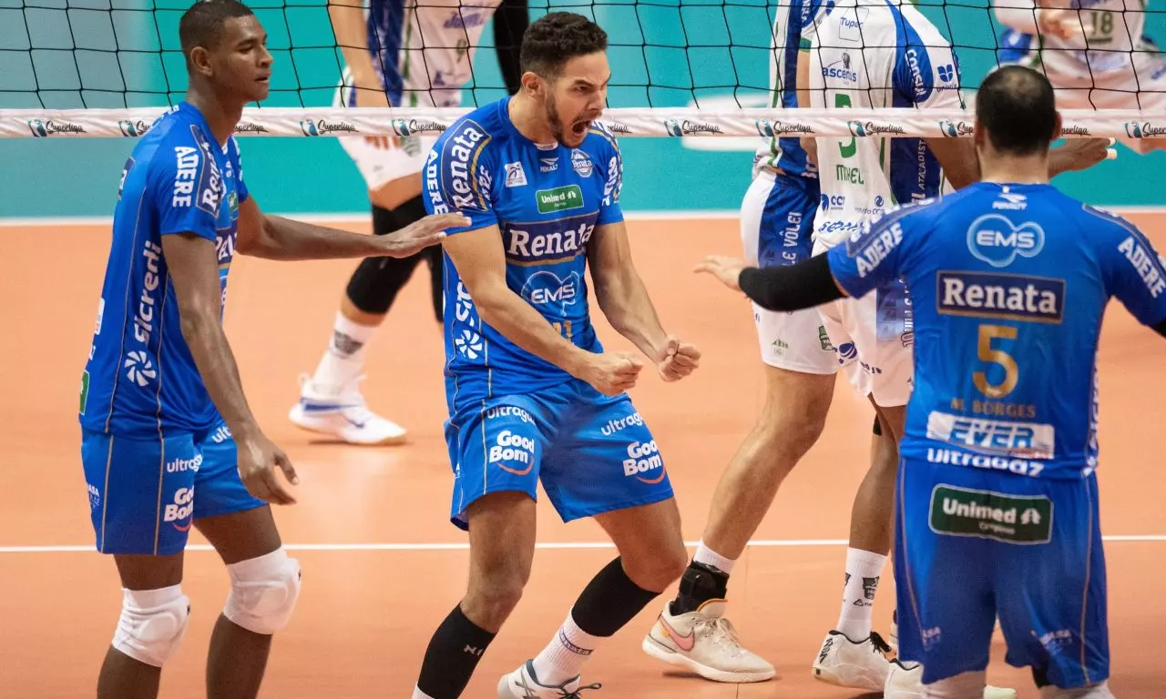Vôlei Renata Superliga masculina de vôlei superliga de vôlei masculino Joinville Vôlei