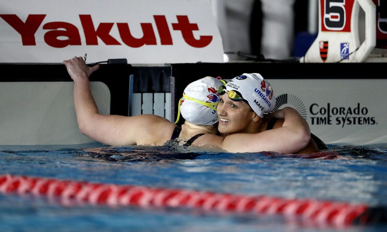 Mafê Costa, Stephanie Balduccin, Troféu Maria Lenk