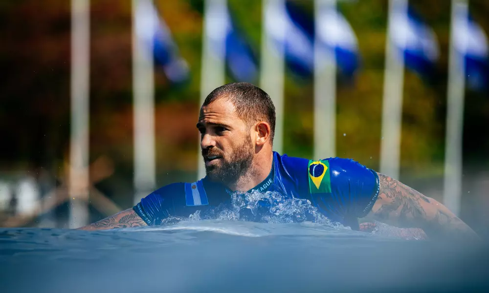 Alejo Muniz na etapa de El Salvador da WSL