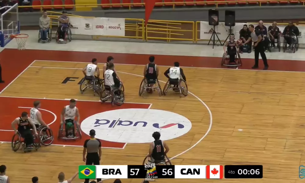 Brasil x Canadá - Campeonato das Américas de basquete em cadeira de rodas