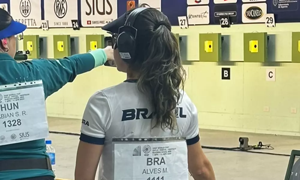 Marina Mendonça, Camilla Cosmoski, Fossa Olímpica, Emílson Menarim, Lucas Bellenzier, Alexandre Wilt - ETAPA DE BUENOS AIRES DA COPA DO MUNDO DE CARABINA, PISTOLA E ESPINGARDA