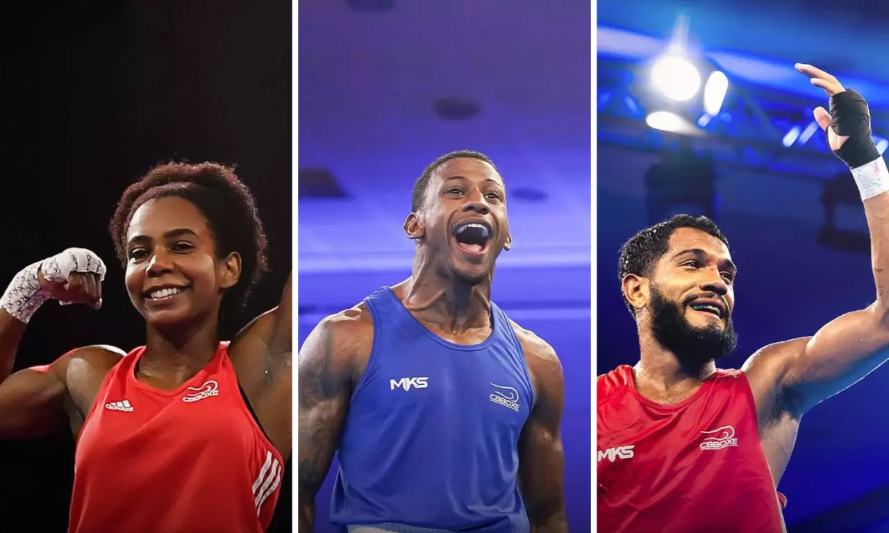 Copa do Mundo de Boxe - Foz do Iguaçu, Yuri Falcão, Jucielen Romeu, Luiz Oliveira, Brasil